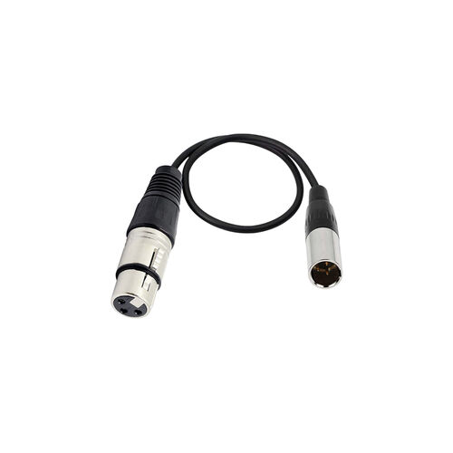 Mini XLR Male to XLR Female Cable for Blackmagic