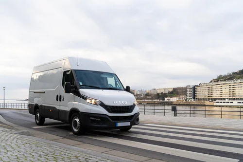 Iveco Daily on the road