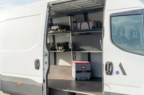 Side view of the Iveco Daily